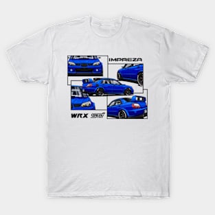 Impreza hawkeye WRX STI, JDM T-Shirt